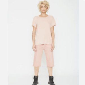NWT: SANDRINE ROSE/Free People Bermuda Shorts Petal